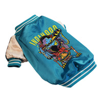 Dog Clothes Glossy Jacket Two Feet Cotton-padded