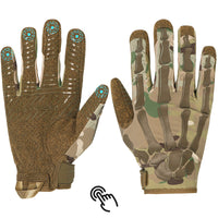 Ice Silk Non-slip Sun-proof And Breathable Full Finger Touch Screen Tactical Gloves