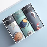 Men's Cotton Antibacterial Crotch Boxers