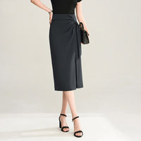 Women's Mid-Length Elegant Sheath Skirt