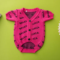 Cardigan Dog Sweater Autumn Winter Thick Clothes