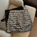 New Womens Chic Sequin Bodycon Skirt