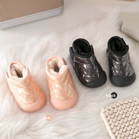 New Hot Sale Waterproof Glitter Baby Toddler Snow Boots