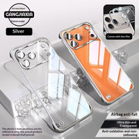 Borderless Half-wrap Protective Transparent Phone Case