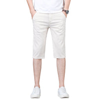 Men's Slim-fitting Mid-waist Summer Thin Casual Pants