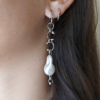 Womens Versatile Asymmetrical Earrings