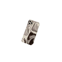 Cold Wind Black Grey Smudge Mobile Phone Case