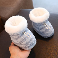 Baby Cotton Shoes Fleece-lined Thick Soft Soled Warm