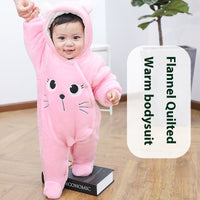 Baby Thickened Warm Jumpsuit Newborn Rompers