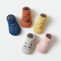 Terry-loop Hosiery Children's Foot Sock Cartoon Cute