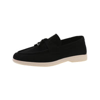 Plus Size Soft Bottom Slip-on European And American Leisure Round Toe Flat Shoes