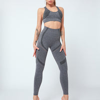 Peach Hip Fitness Women's Ins Tight Stretch Hip Lift Abdominal Pants