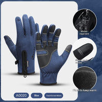 Thermal Windproof And Insulated Gloves For Skiing And Cycling