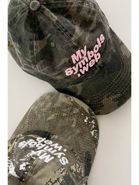 Summer Niche Retro Camouflage Tactical Baseball Cap For Women