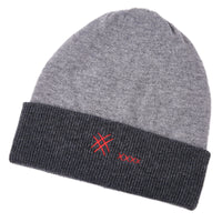 Trendy Men's Autumn And Winter Spotless Dome Fashion Embroidered Letters Warm Knitted Hat