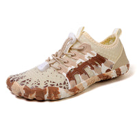 Men's Off-road Running Shoes, Lightweight Exercise Scattered Barefoot Shoes Non-slip Outdoor Walking Pumps