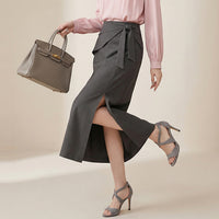 New Stylish Versatile Solid-color Skirt