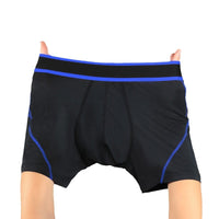 Ice Silk Long Men's Running Lengthened Anti-wear Leg Boxers
