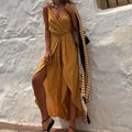 Fashion Solid Color Casual Jumpsuit