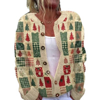 Womens High-End SpringAutumn Fashion Long-Sleeve Sweater