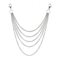 European And American Ornament Fashion Metal Chain Waist Chain Women