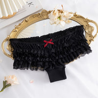 Lace Panties With A Low-rise Design For A Girly Vibe