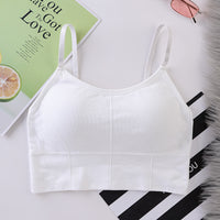 The New Threaded Chest Wrap Running Shockproof Sports Bra