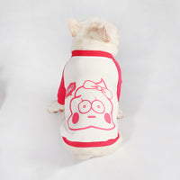 Korean Style French Dog Fighting Clothes Autumn Thin Stitching