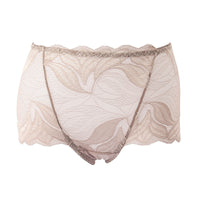 High Waist Lace Women's Panties French Transparent Comfortable Hip Lift Seamless Briefs