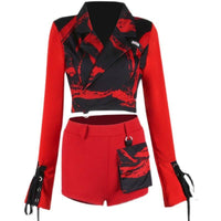 Girls' Group Performance Costume Suit Korean Dance Singing Costume Hip Hop Street Dance