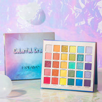 Pearlescent Matte Glitter Eyeshadow Palette