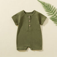 Summer Short-sleeved Baby Fart Jacket