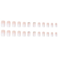 White Simple Gradient Diamond Square Head Wear Armor