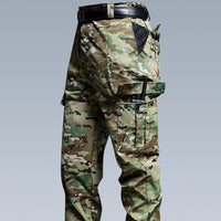Outdoor Multi-pocket Loose-fit Durable Tactical Utility Work Pants