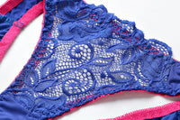 Lace Thong Women's Perspective Low Waist Cotton Briefs