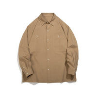 Women's Cotton Loose Solid Color Casual Shirt
