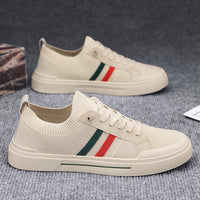 Breathable Thin Knitted Mesh Men's Casual Sneakers