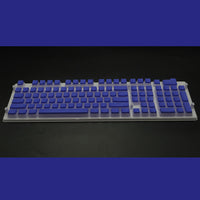 Pudding 108 Key Double Skin Pudding Cream PBT104 Two-color Milk Skin Mechanical Keyboard Translucent Keycap