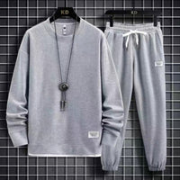 Leisure Sports Long Sleeve Trousers Suit
