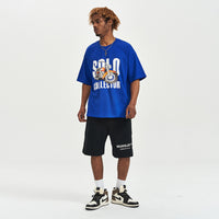 Fashion Loose Cool Short-sleeved T-shirt Men