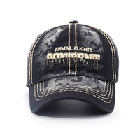 Retro Washed Baseball Cap For Men And Women Couple