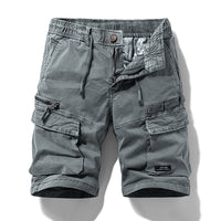Men's Summer New Zipper Multi-pocket Shorts