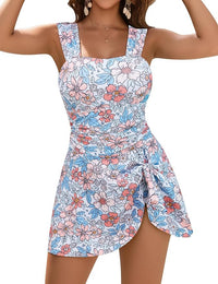 Hollow-out Backless One-piece Swimsuit