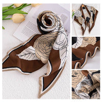 Vintage Print Polyester Fashion Scarf Dual-use Shawl