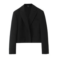 Women's Fashion Loose-fitting Long Sleeves Short Suit Coat