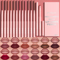 DUNUF 6-Piece Lip Liner Set Easy To Apply Velvet Finish