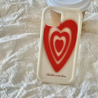 Small Red Big Love Phone Case