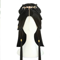 Ancient Costume Wig Female Ancient Style Han Chinese Clothing Lazy Whole Head Cover