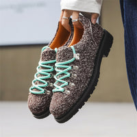 Heighten Casual Shoes British Style Retro Workwear