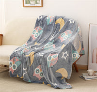 Flannel Glow-in-the-dark Blanket Soft Cozy And Warm For Naps